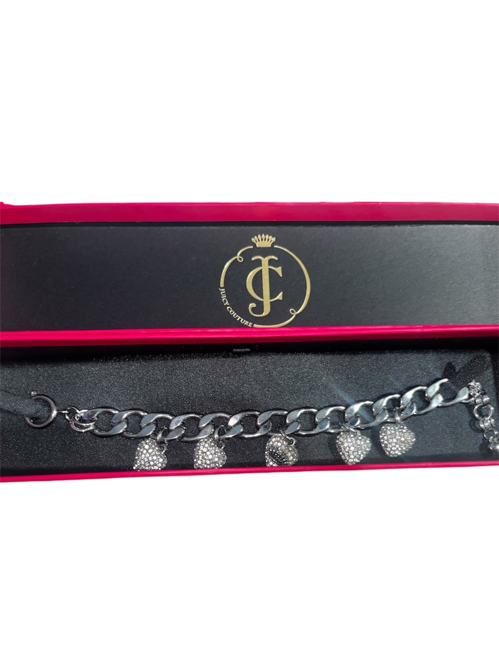JUICY COUTURE Chain Link Charm Bracelet